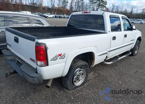 2002 GMC Sierra 2500Hd Sle from USA, damaged, VIN 1GTHK23U82F127280